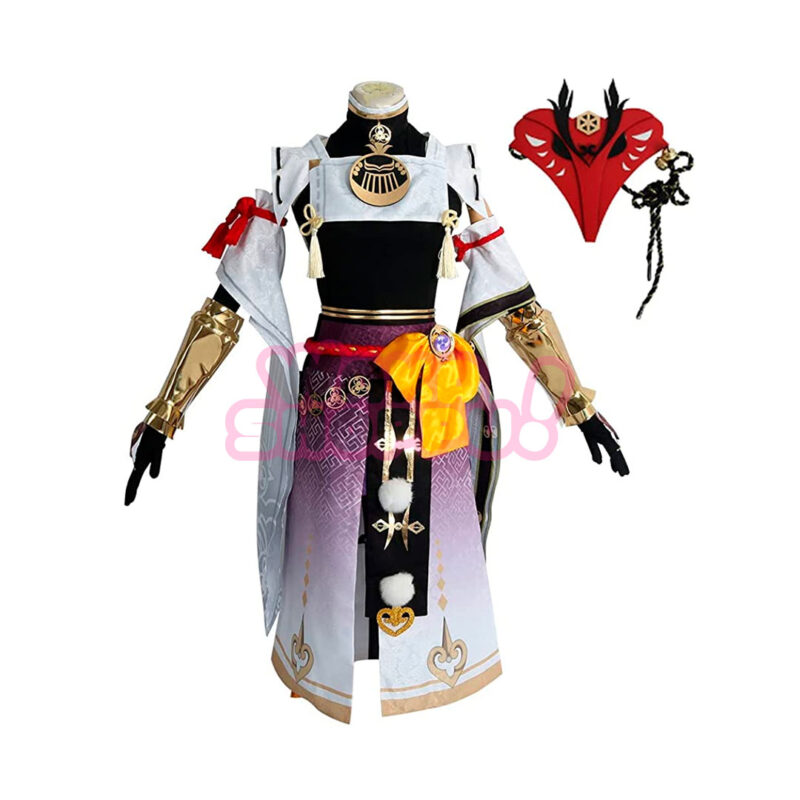 Traje Kujou Sara - Genshin Impact