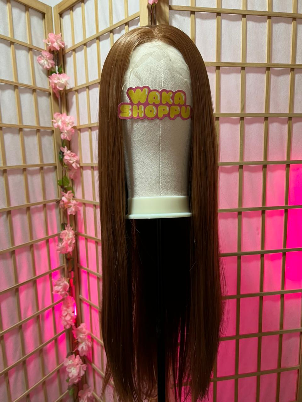 Castaño largo – Lace front - Imagen 3