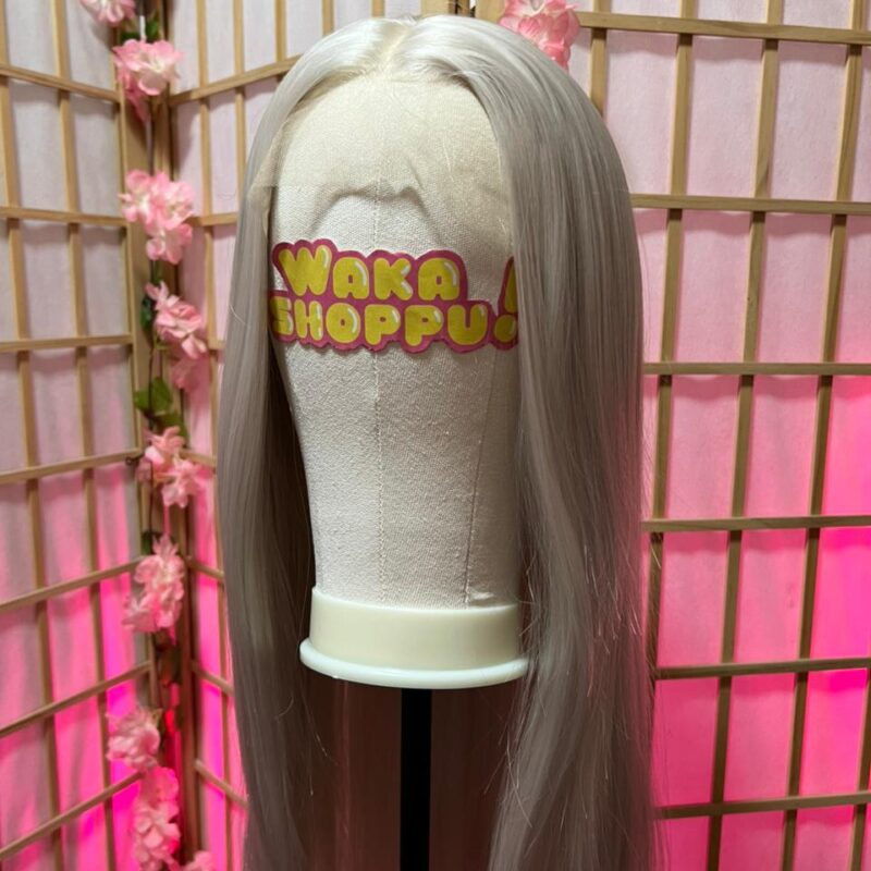 Platinado largo – Lace front